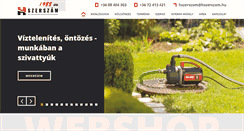 Desktop Screenshot of hszerszam.hu